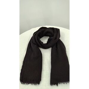 Quince Women Black Scarves One Size